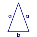 gleichschenkliges Dreieck - Formeln