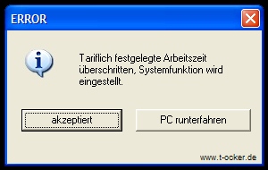 Computer Arbeitszeit Pc Fun Lustige Fehlermeldungen